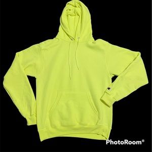 Champion Neon Hoodie Like New